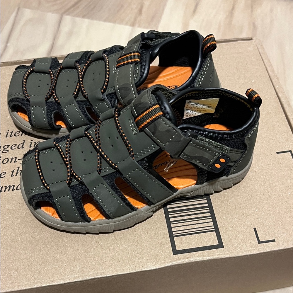 Eddie Bauer Kids Sneaker Sandals Size 9 New Edmund
